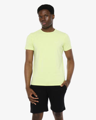 Wit katoenen fitness-t-shirt voor heren