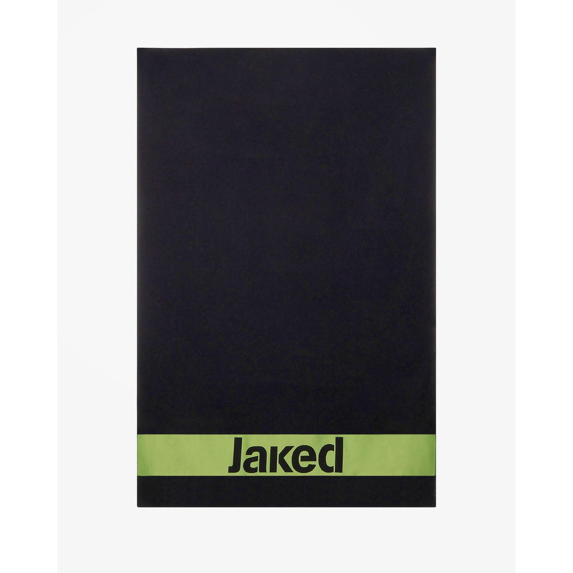 Jaked - Serviette De Fitness En Coton Noir Pour Hommes Et Femmes - Peignoir De Bain - Noir - Decathlon