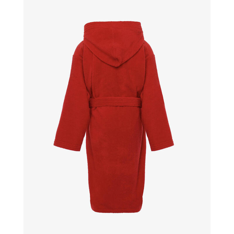 peignoir en coton rouge pour garçons et filles pour l'éducation physique