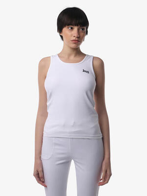 Zwarte synthetische fitness tanktop voor dames