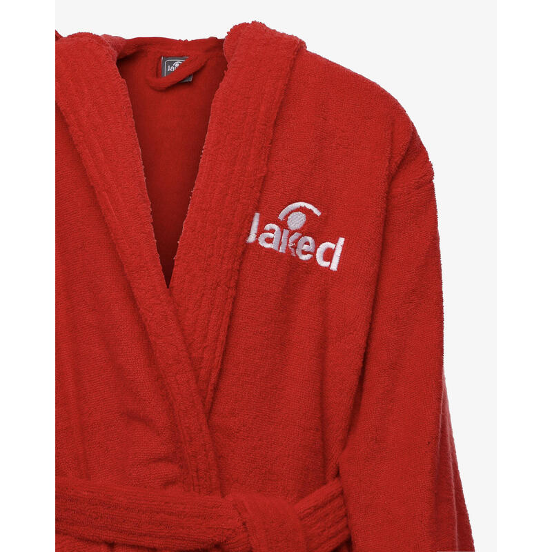 peignoir en coton rouge pour garçons et filles pour l'éducation physique