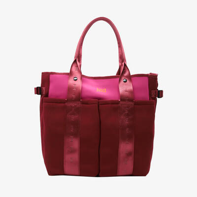 borsa nero da donna in mat. sintetico da fitness