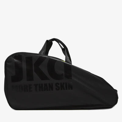 Schwarzer und limettengrüner Fitness-Rucksack aus Synthetik für Damen und Herren