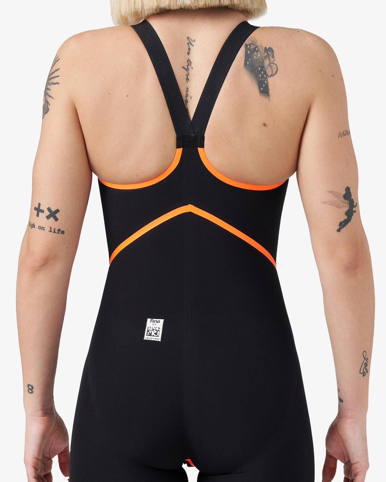 traje de banho sintético preto feminino 3/6