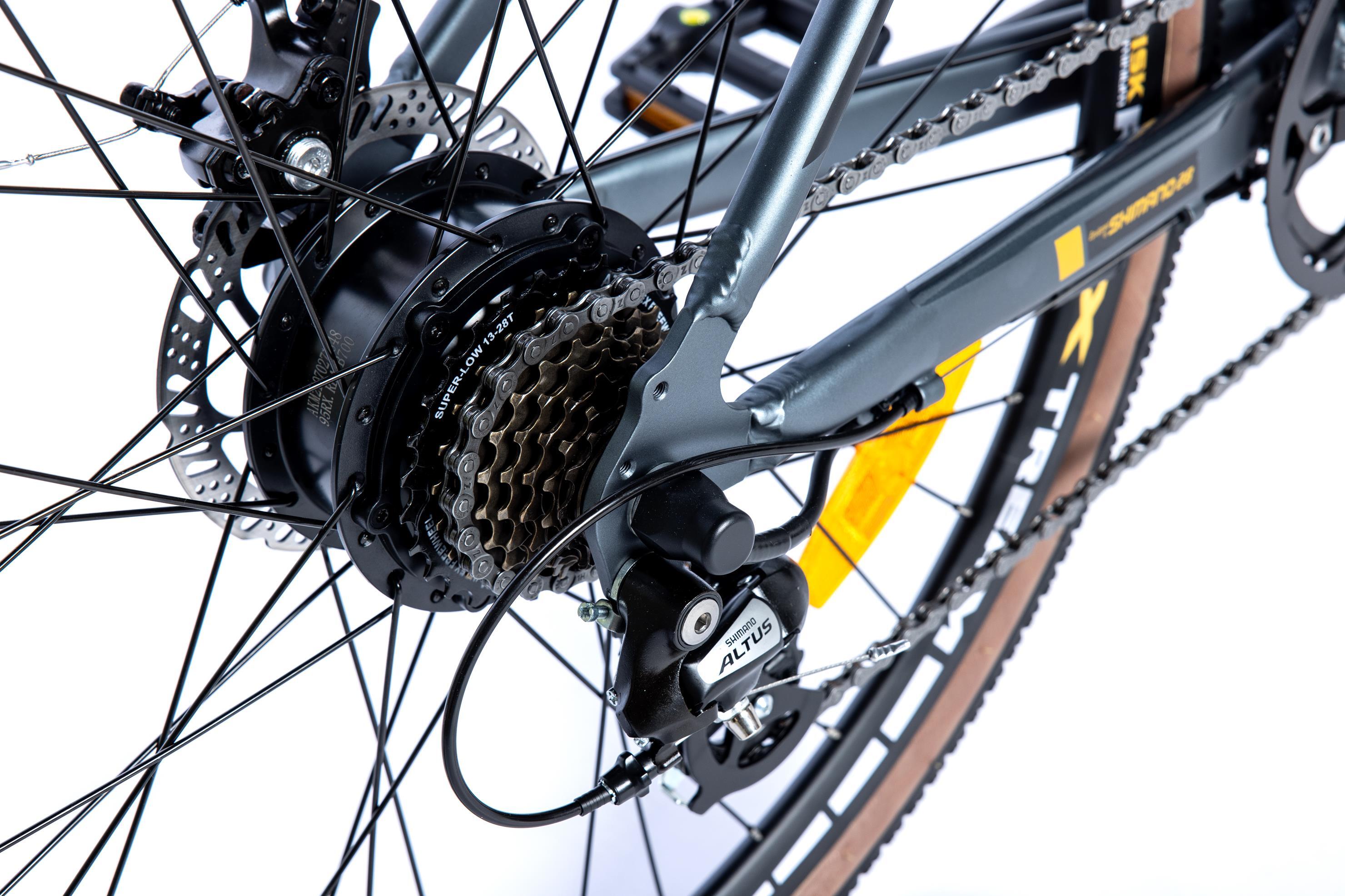 Reacondicionado- E-GRAVEL 28PRO, Shimano 8V, Frenos de disco TEKTRO - Excelente 7/7