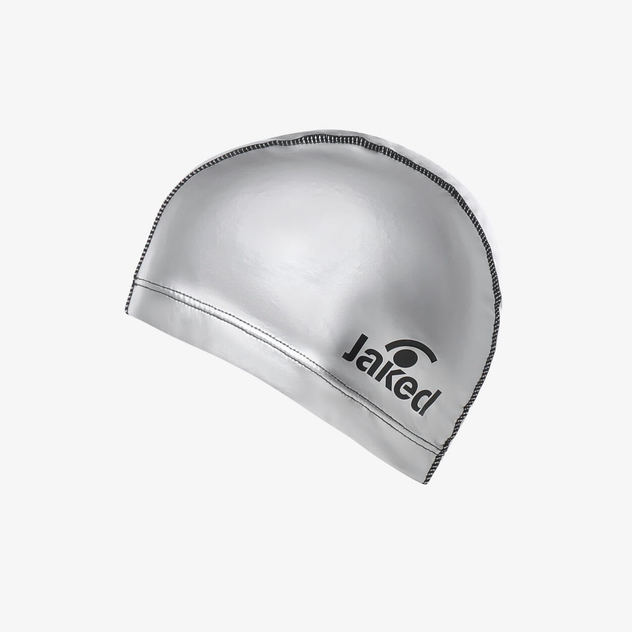 Gorro de natación sintético plateado para hombre y mujer. 3/3