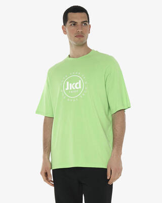 Zwart synthetisch fitness-t-shirt voor heren