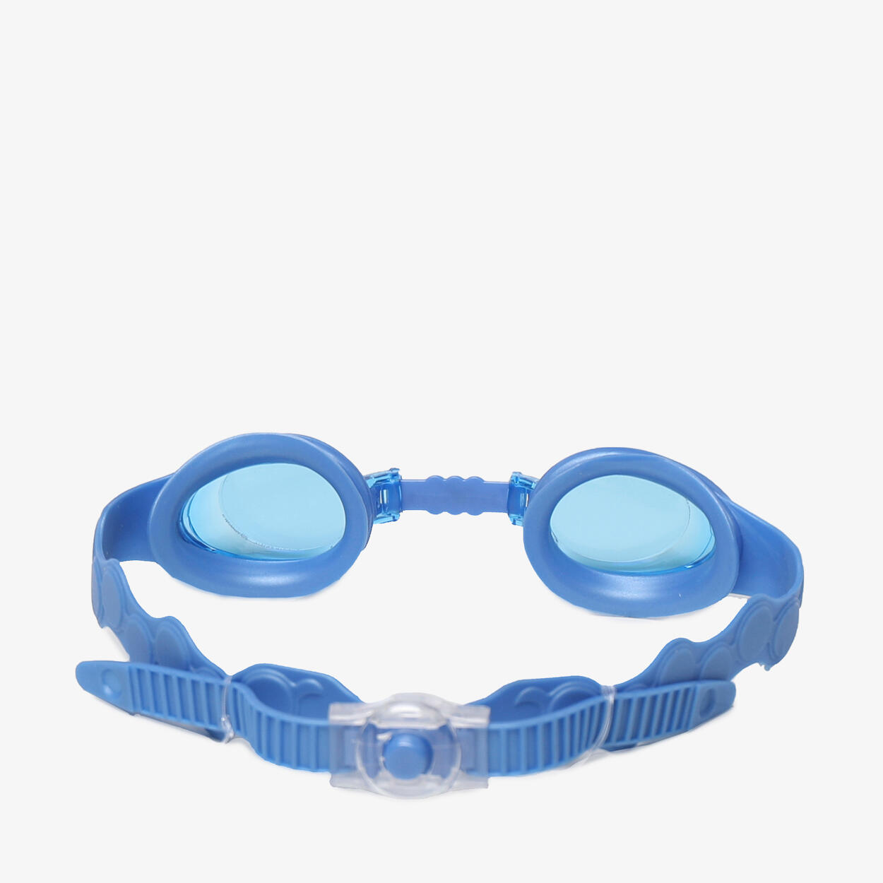 Gafas de natación sintéticas azules para niños y niñas. 3/4