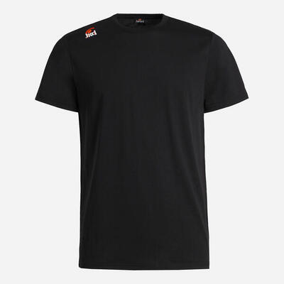 Rotes synthetisches Fitness-T-Shirt für Männer und Frauen