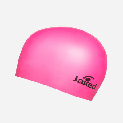 Rote Synthetik-Badekappe für Damen und Herren
