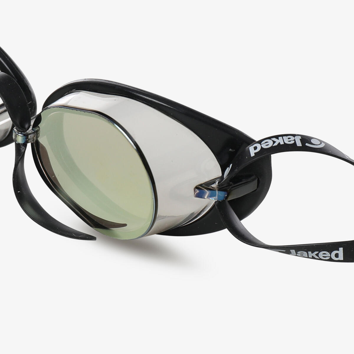 Lunettes de natation dorées pour hommes et femmes en matière synthétique 4/4