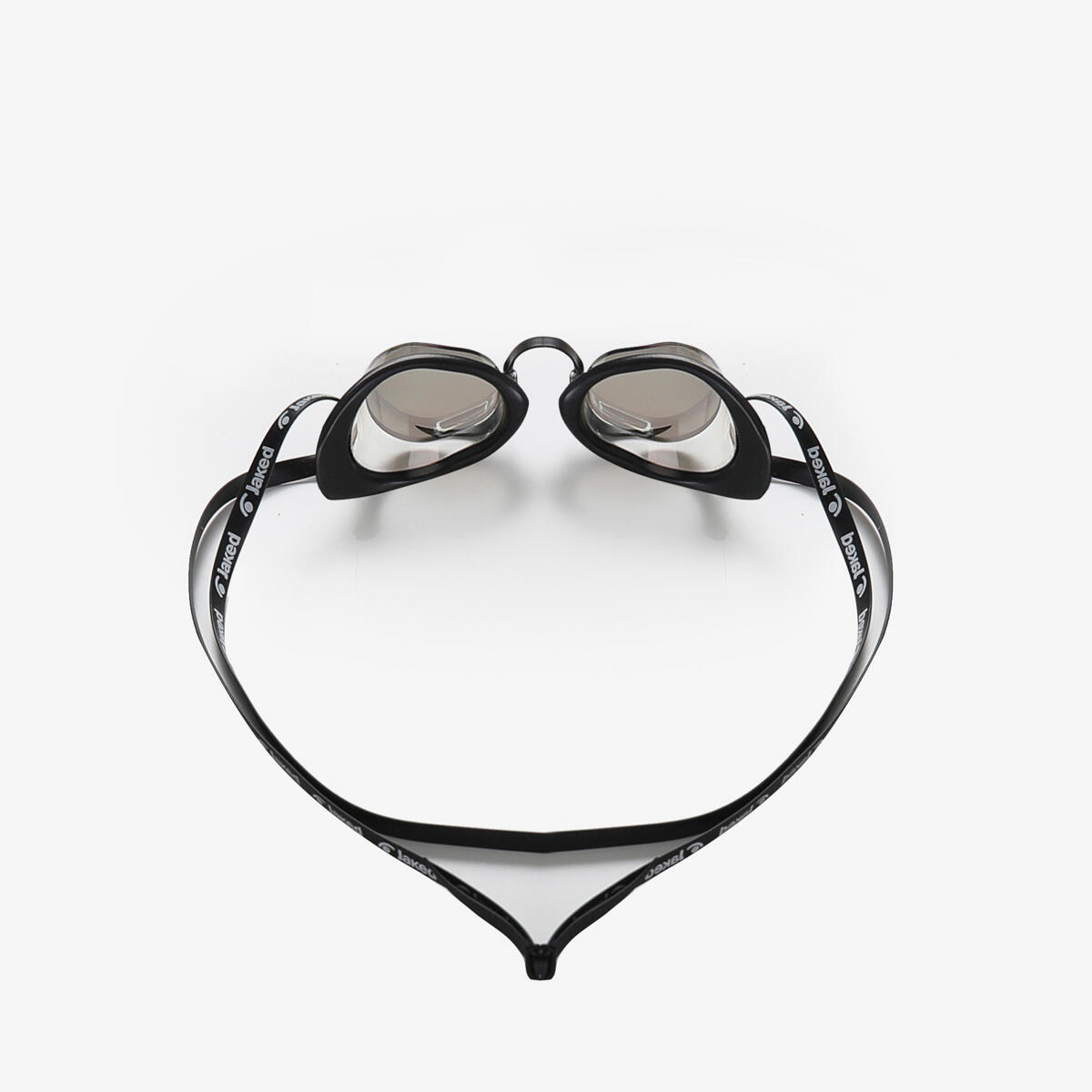 Lunettes de natation dorées pour hommes et femmes en matière synthétique 3/4