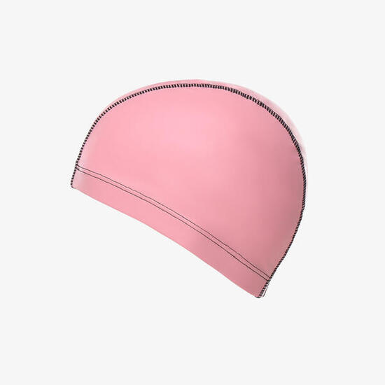 Schwarze Synthetik-Badekappe für Damen und Herren