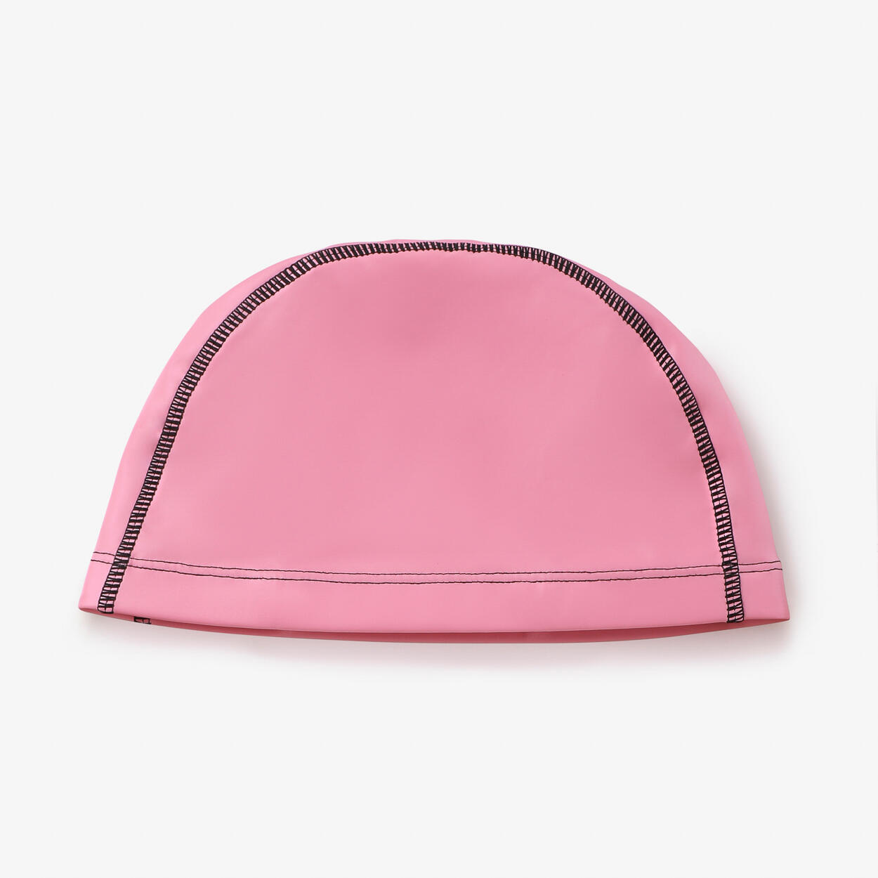 Gorro de baño sintético rosa para hombre y mujer 2/3