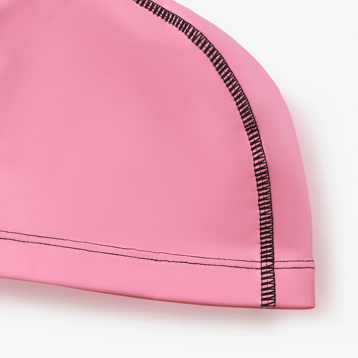 Gorro de baño sintético rosa para hombre y mujer 3/3