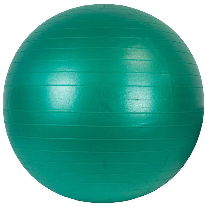 Piłka antywstrząsowa Aktivsport 65 cm w kolorze zielonym jabłkowym.