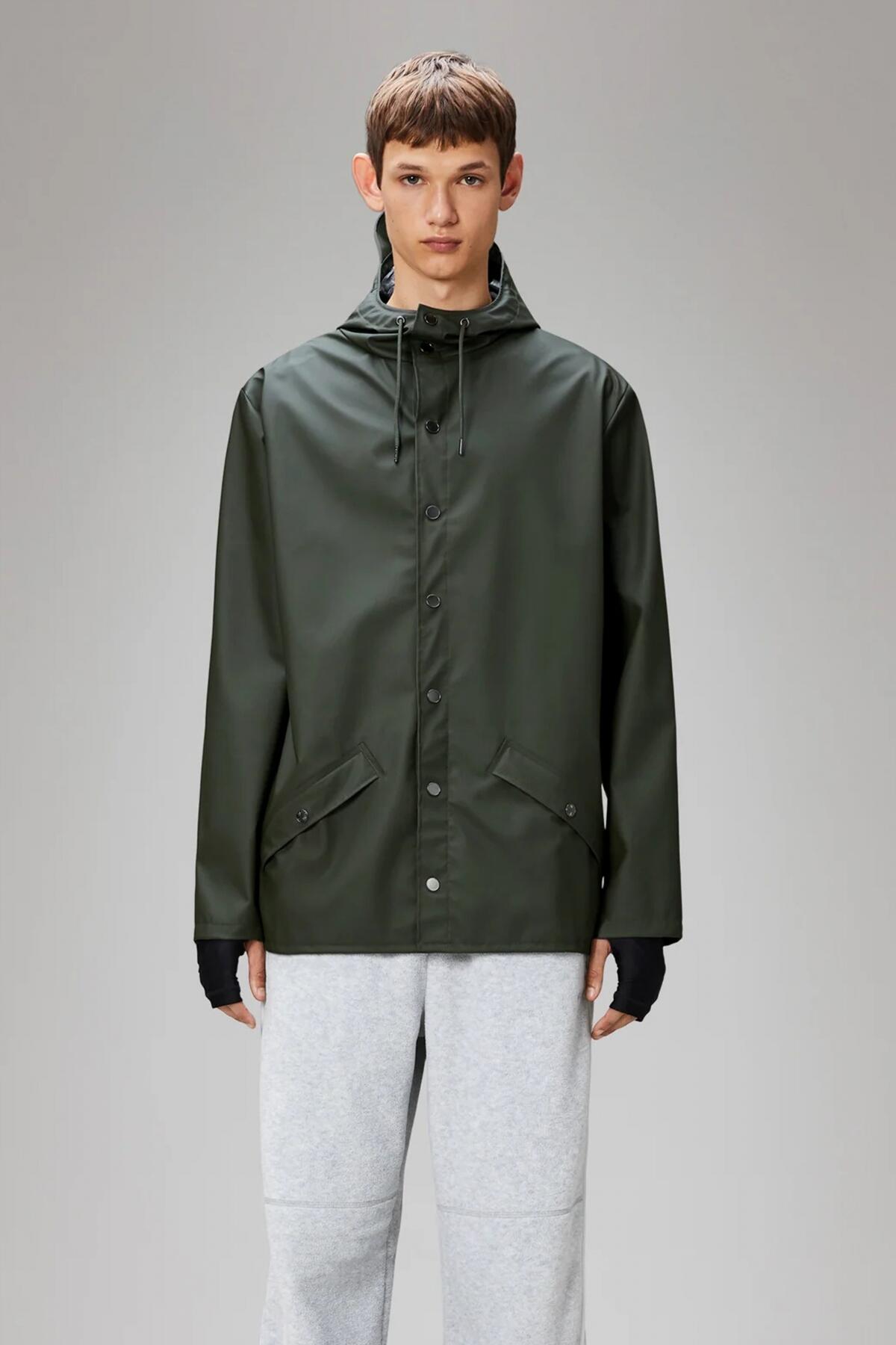Chubasquero > Cortavientos Mujer Rains Jacket V3 Verde 5/5