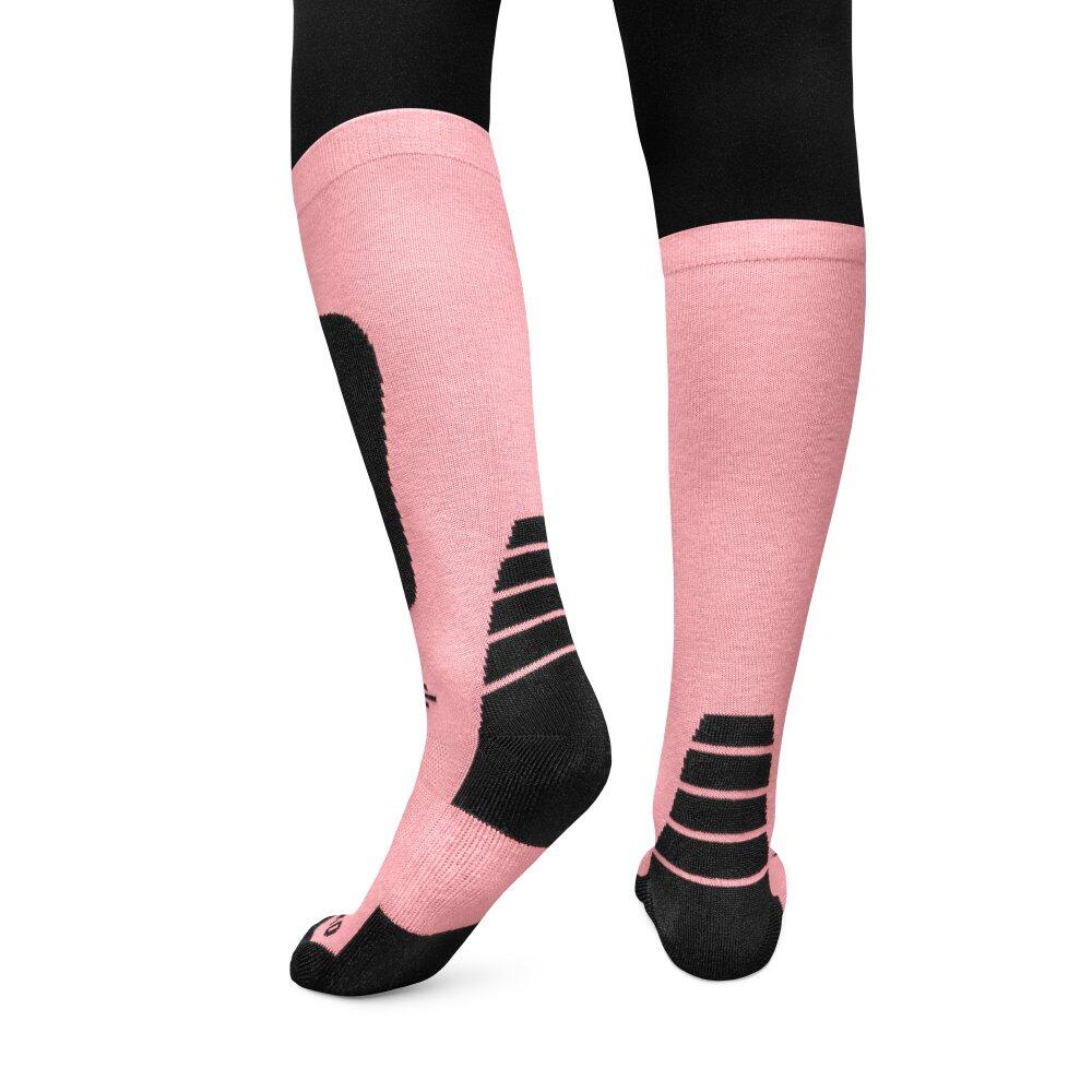 Calze da snowboard per bambini Sport invernali Bambini e bambine Sugar Rosa 2/7