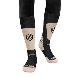 Chaussettes snowboard enfant Sports d'hiver Enfants Sharp Noir