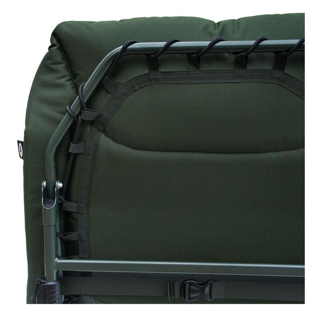 NGT Classic 6-Leg Reclining Bed Chair with Fleece Lining and Pillow 5/6