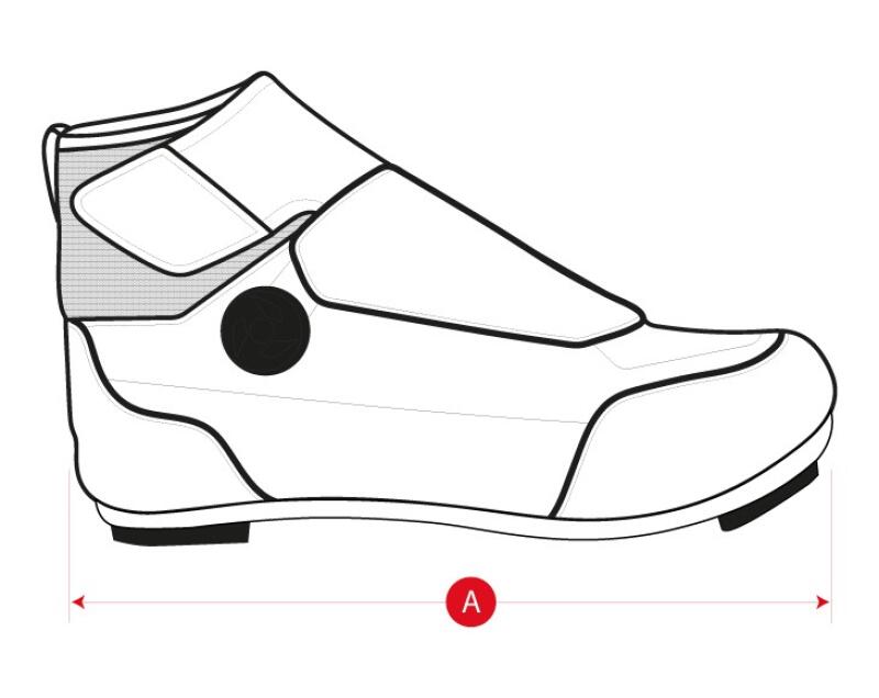 Men & Women Cycling winter road shoes DW Noord Black 7/7
