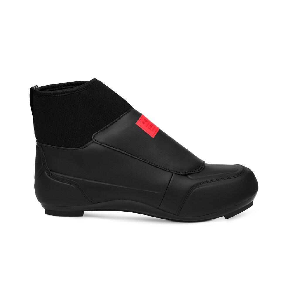 Men & Women Cycling winter road shoes DW Noord Black 3/7