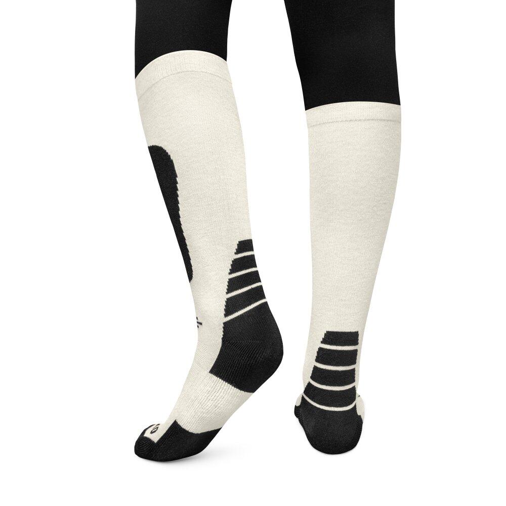 Chaussettes snowboard enfant Sports d'hiver Enfants Frosty Blanc 2/7
