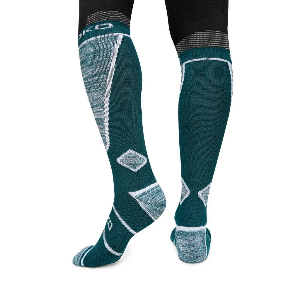 Chaussettes de ski Sports d'hiver Homme et Femme DAFFY Green Ducky Bleu 2/6