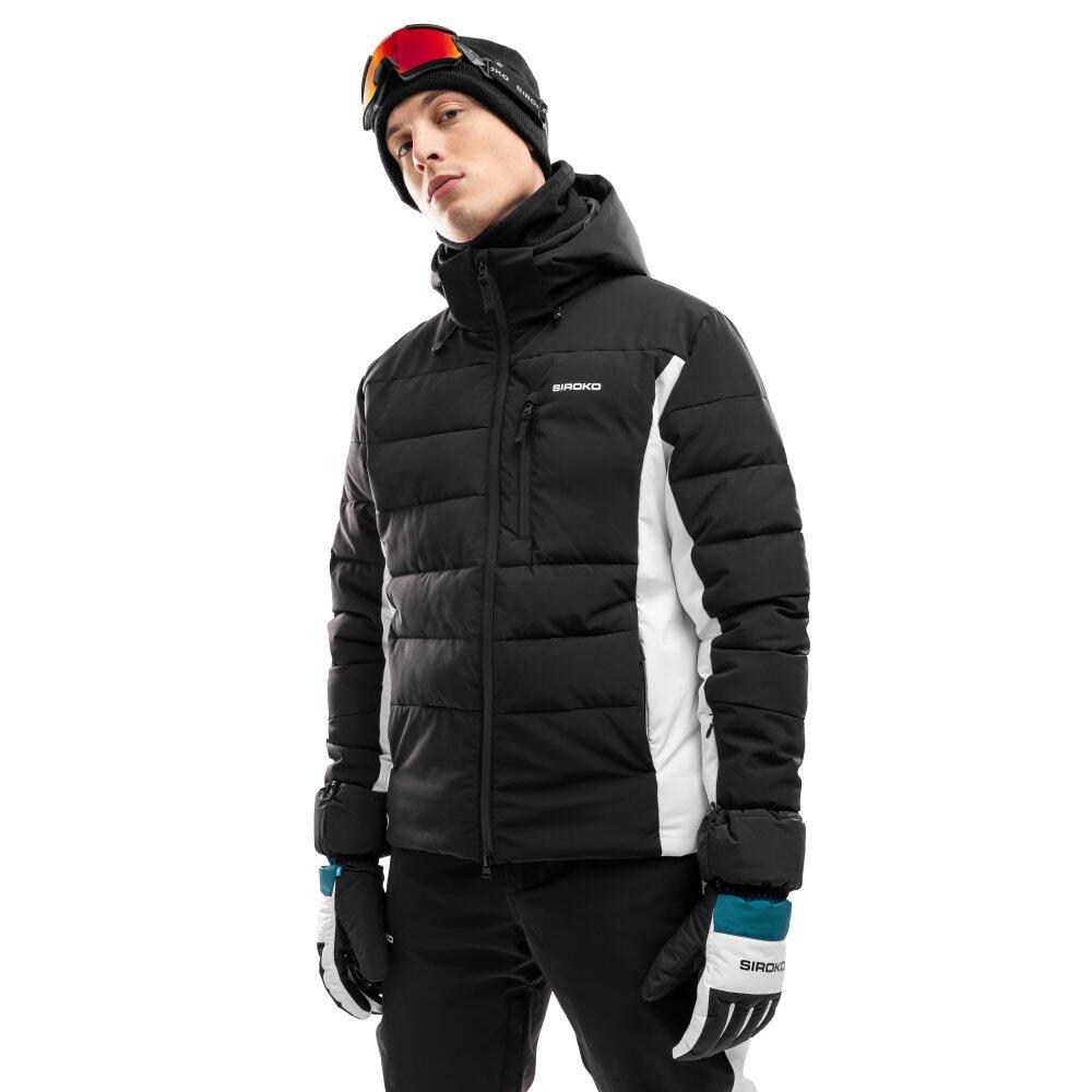 Casaco de ski para homem Desportos de inverno W7 Crans-Montana Preto