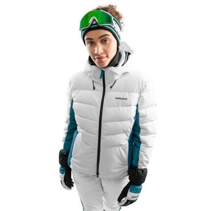 Veste ski femme Sports d'hiver W7-W Anniviers Blanc