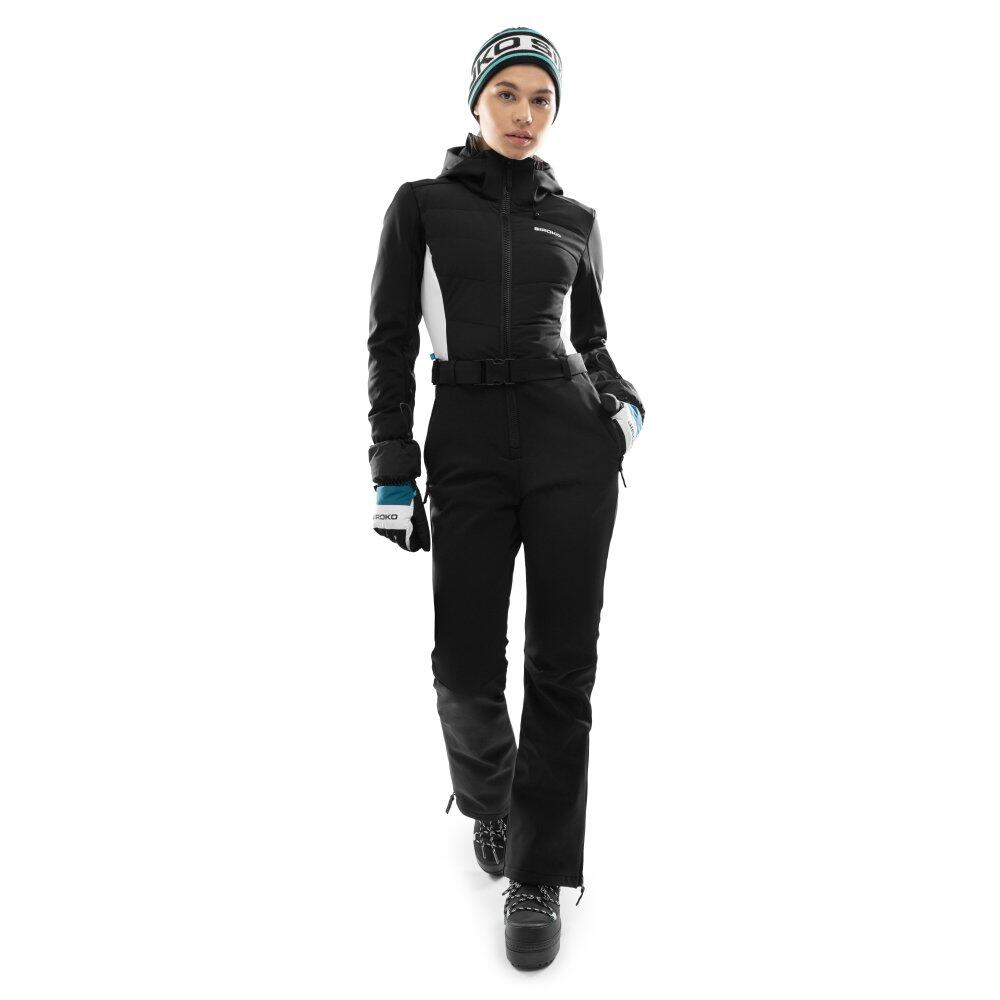 Siroko - Combinaison Ski Femme Sports D'Hiver O1 Kyla Noir - Combinaison De Ski - Noir - 42 M/l - Decathlon