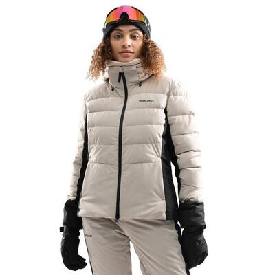Dames wintersport ski-jas w7-w ylläs beige