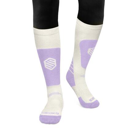 Chaussettes snowboard enfant Sports d'hiver Enfants Sulayr Blanc