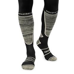 Chaussettes de ski Sports d'hiver Homme et Femme DAFFY Black Noir