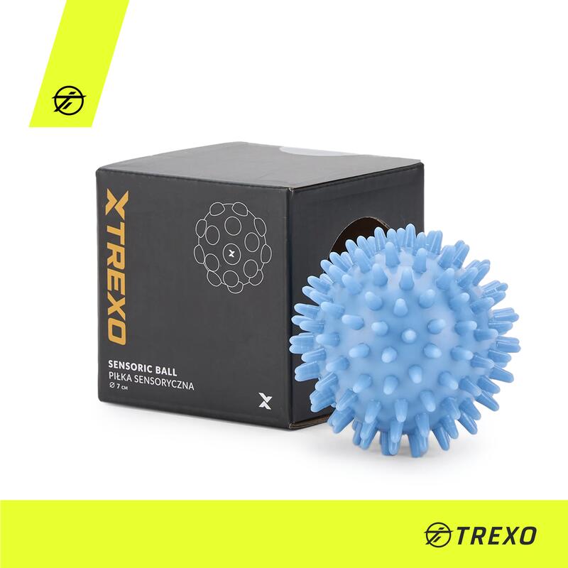 Piłka sensoryczna TREXO TXO-B4Z032-BL