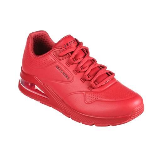 Skechers Uno 2 Schuhe rot Damen Sneakers VEGAN 155543