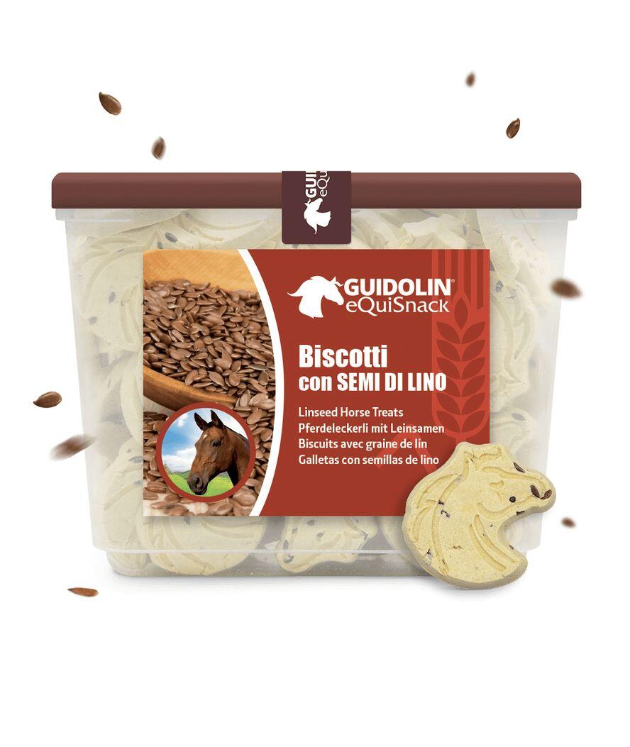 Equi Snack biscotti per cavalli con semi di lino con confezione richiudibile 3/3