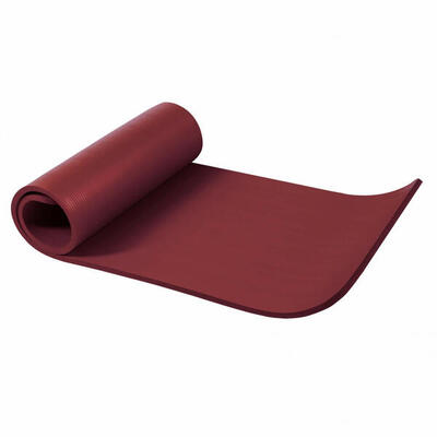 Yogamat deluxe - 190 x 60 x 1,5 cm - fitnessmat - groen