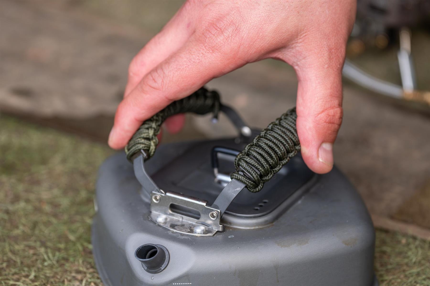 RidgeMonkey Square Kettle Small – Paracord Edition – 0,5 L 3/7