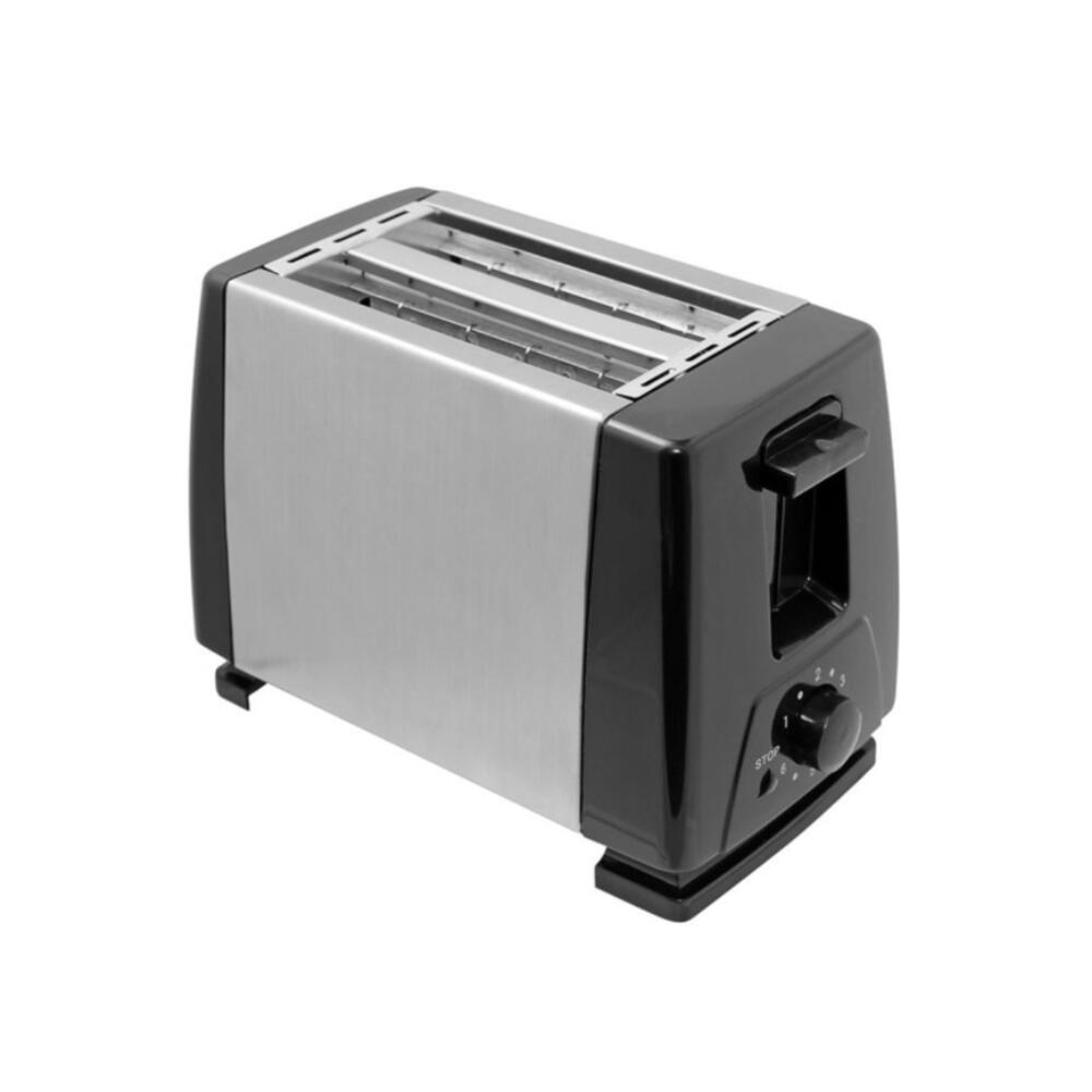 BLUE DIAMOND Outdoor Revolution Low Wattage 2-Slice Toaster 600-700W Stainless Steel