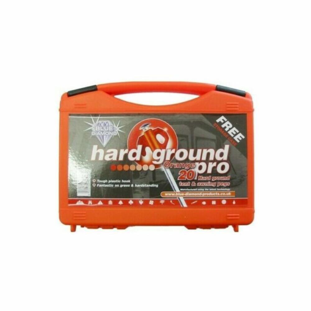 Blue Diamond Hard Ground Promo Pegs - Orange (case of 20) 3/3