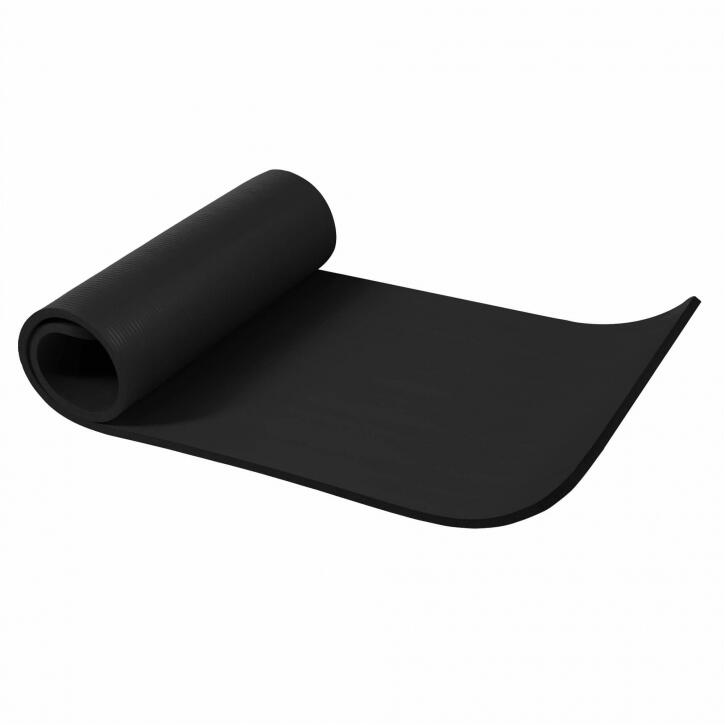 Gorilla Sports - Tapis En Mousse Petit 190x60x1,5cm (pilates - Sport À Domicle) - Tapis Pilates - Noir - Taille Unique - Decathlon
