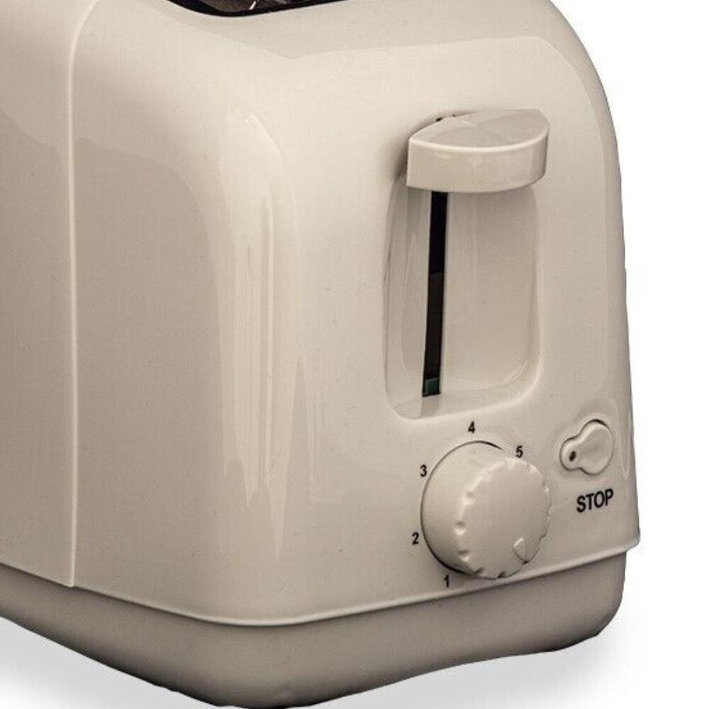 Quest Scotsman Low Wattage Cream Toaster (2 Slice) 3/3