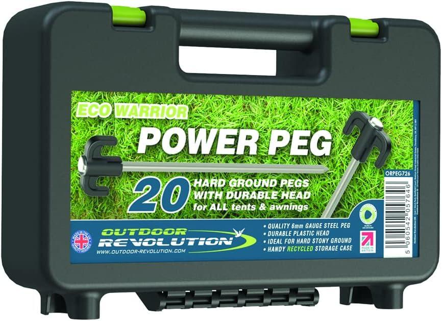 BLUE DIAMOND Outdoor Revolution Warrior Power Peg Pack of 20,