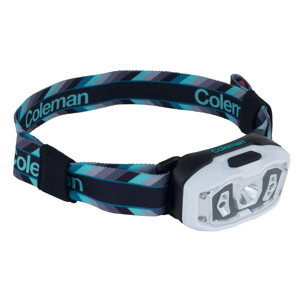 Coleman CHT 80 LED Teal 10 Hour Battery Lock Headlamp IPX4 Water Resistant 1/5