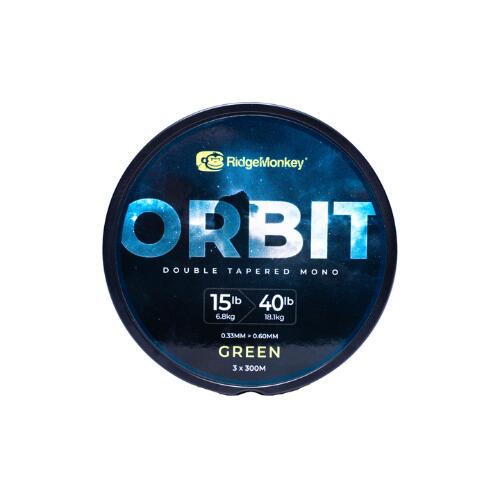 RidgeMonkey Orbit Double Tapered Mono - 3x300m Keulenschnur 1/6