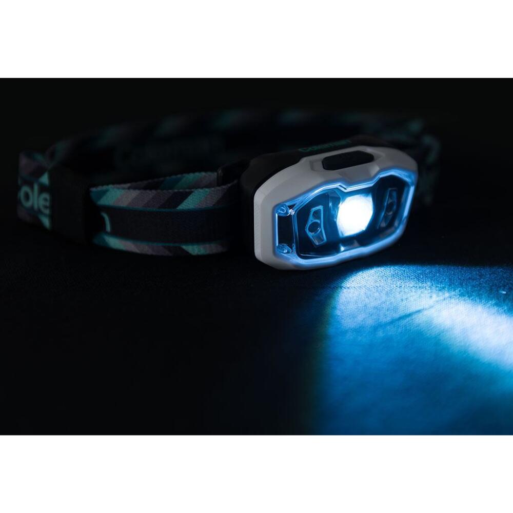 Coleman CHT 80 LED Teal 10 Hour Battery Lock Headlamp IPX4 Water Resistant 2/5