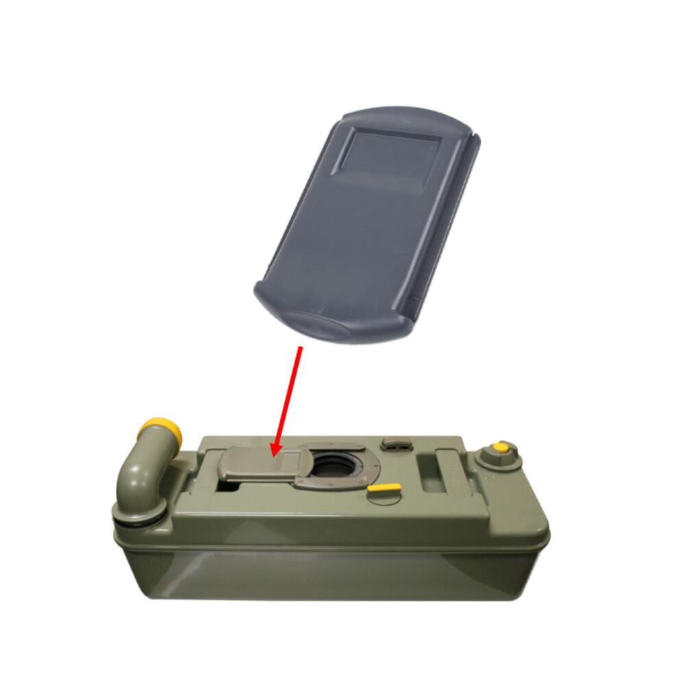 Thetford C400/C500 Cassette Toilet Sliding Cover Grey Replacement Part 2/6