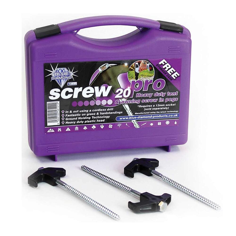 BLUE DIAMOND Blue Diamond Heavy Duty Screw Pegs Pro (case of 20)