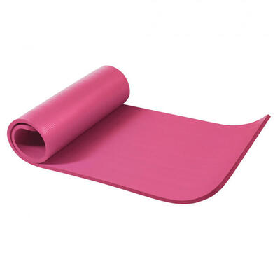 - yogamat deluxe 190 x 60 x 1.5 cm - yoga mat - fuchsia